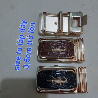 Mặt thắt lưng cá sấu dạng khóa tì