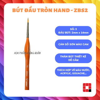 Cọ tròn Hand ZBS2