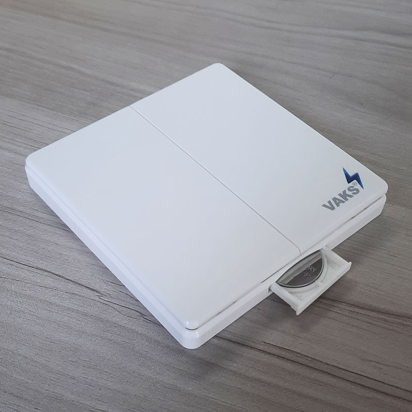 Nút nhấn remote không dây phát sóng RF 433Mhz - Vuông