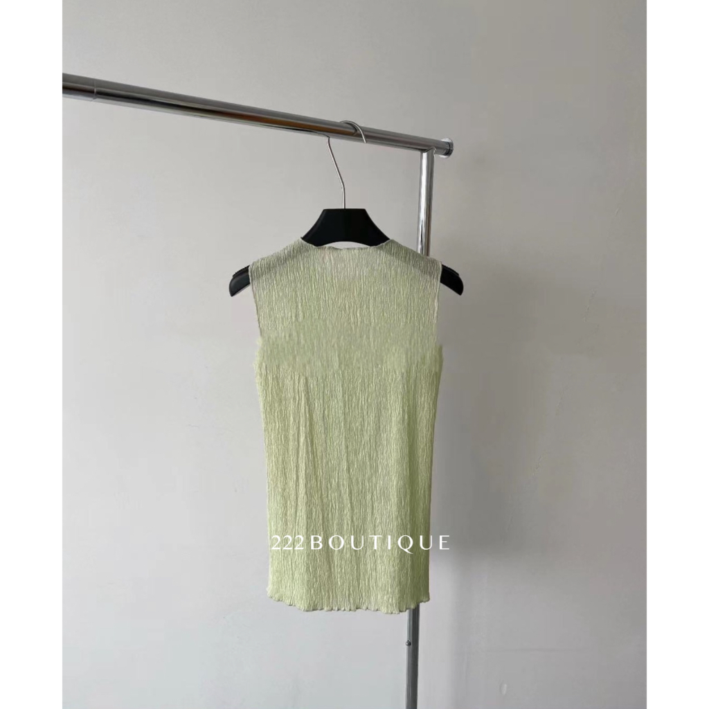 Áo 3 lỗ cổ tròn khít mỏng Joice 3855