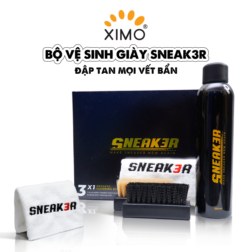 Bộ KIT Vệ Sinh Làm Sạch Giày Sneaker Chuyên Sâu - SNEAK3R