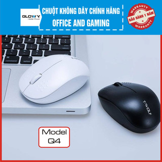 Chuột không dây chính hãng glowy, t-wolf model: q4 - bảo hành 12 tháng