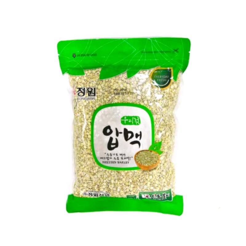Gạo lúa mạch ép nhập khẩu hàn quốc bịch 800g