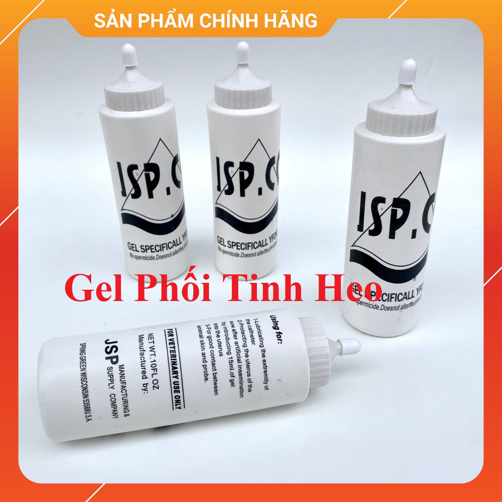Gel Bôi Trơn Phối Tinh Heo, Gel Lube Dùng Trong Thú Y