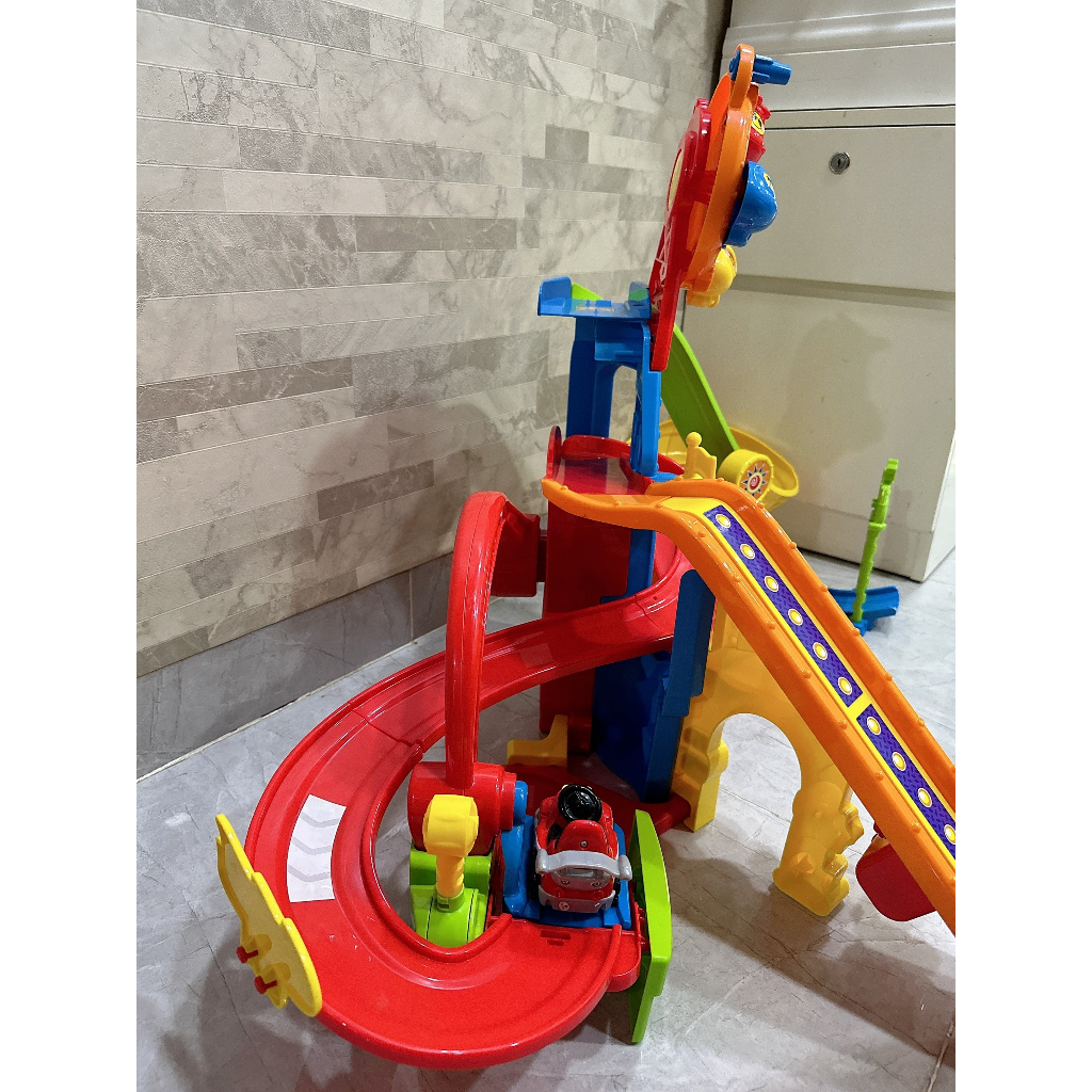 THANH LÝ ĐỒ CHƠI ĐƯỜNG TRƯỢT VTECH, TRẠM RỬA XE FULLBOX