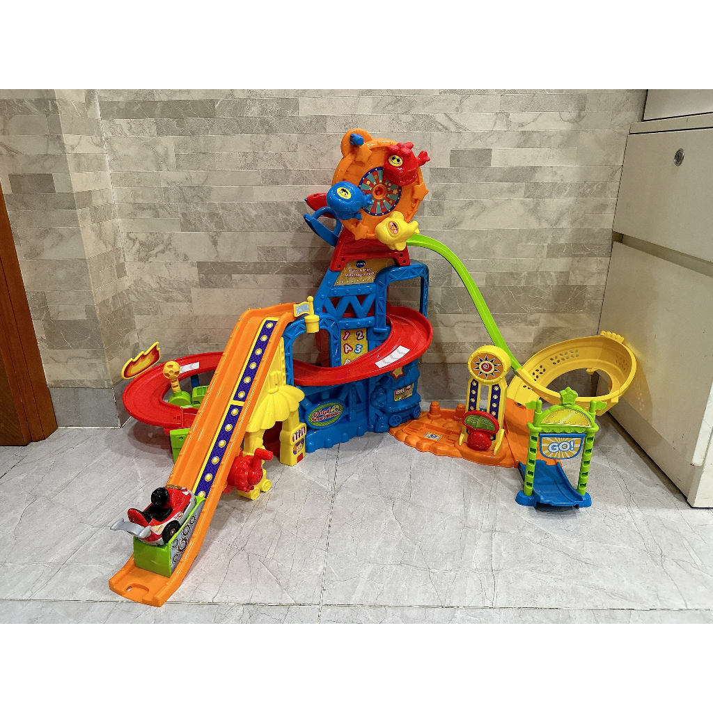 THANH LÝ ĐỒ CHƠI ĐƯỜNG TRƯỢT VTECH, TRẠM RỬA XE FULLBOX