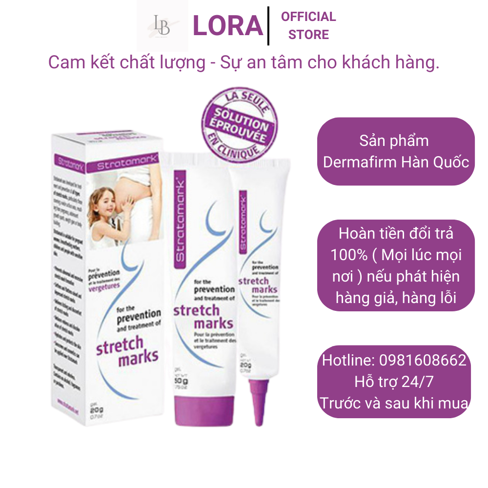 Stratamark Silicone gel rạn da duy nhất được FDA phê duyệt đã có chứng minh lâm sàng trên người đến từ Thụy Sĩ