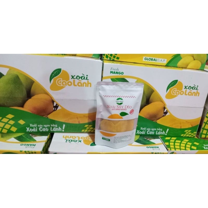 500G XOÀI SẤY DẺO MUỐI ỚT ĐẶC BIỆT - HÀNG XUẤT KHẨU