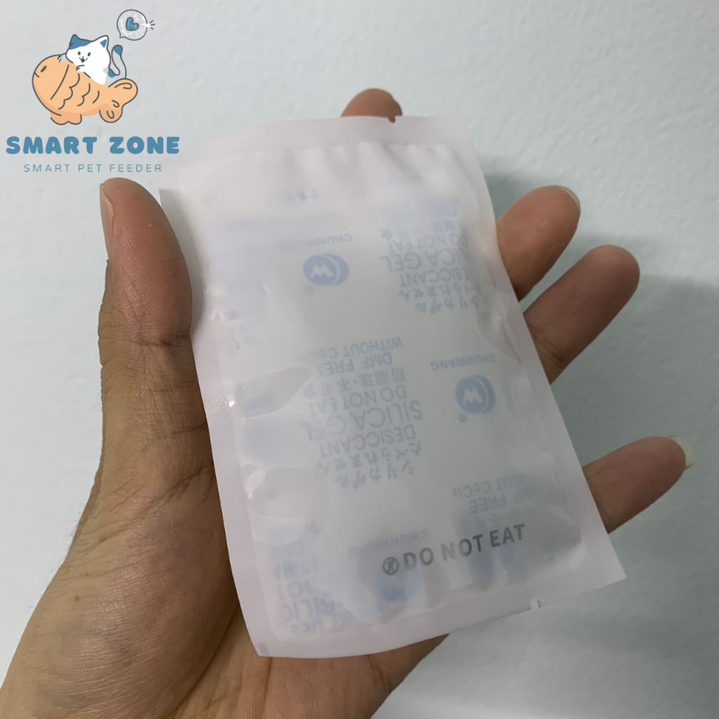 Gói chống ẩm / Desiccant - Máy cho mèo ăn tự động thông minh Wifi Tuya - Smart Zone for Pet