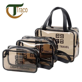 Bộ set túi đựng mỹ phẩm 3 cái