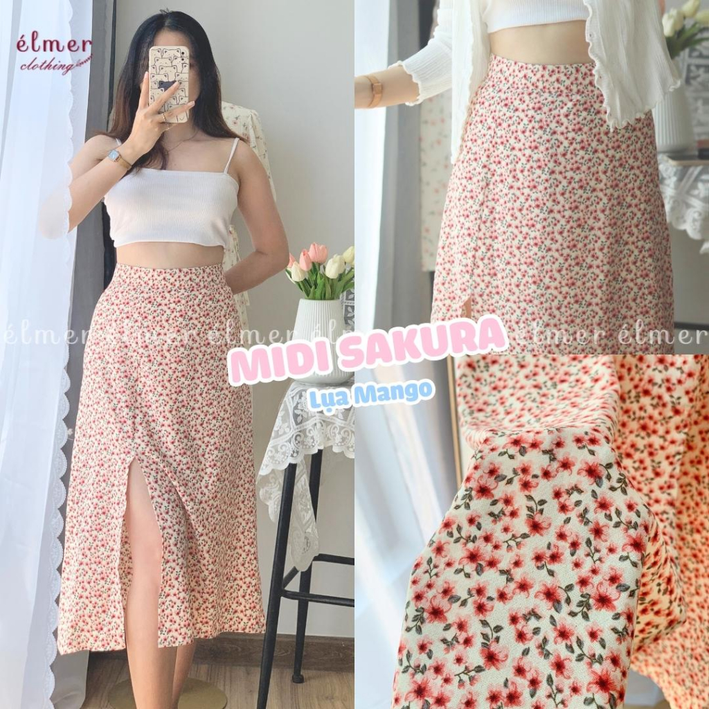 Chân váy Midi - Thương hiệu Elmer