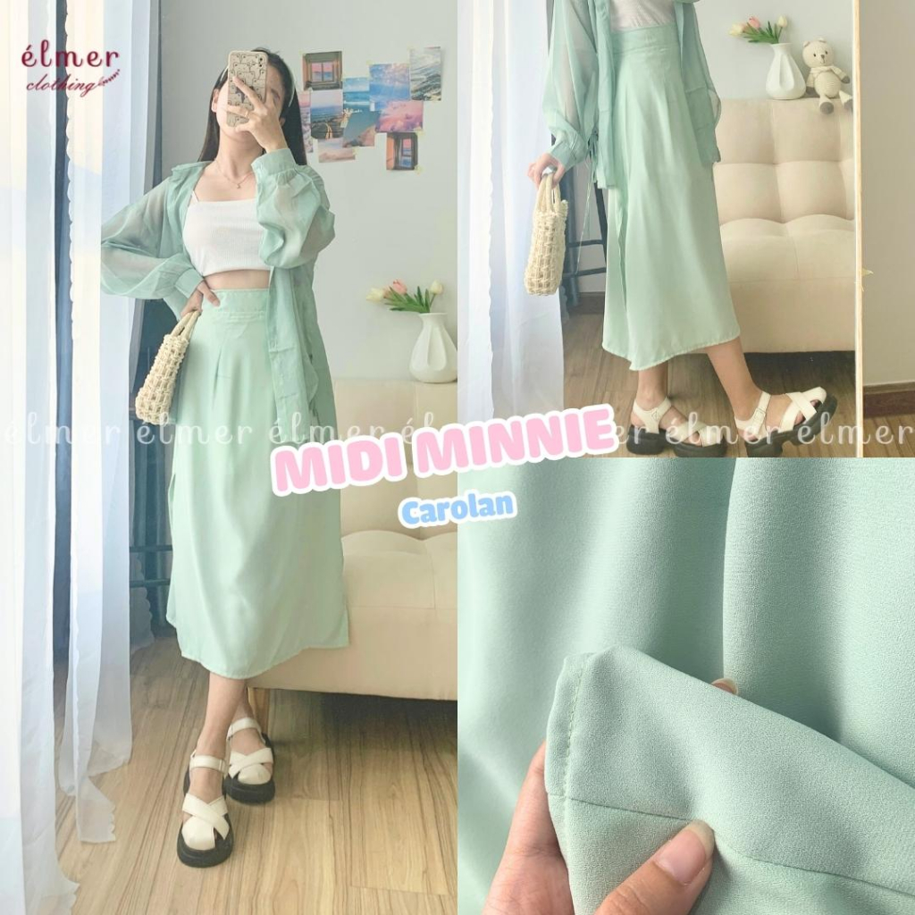 Chân váy Midi - Thương hiệu Elmer