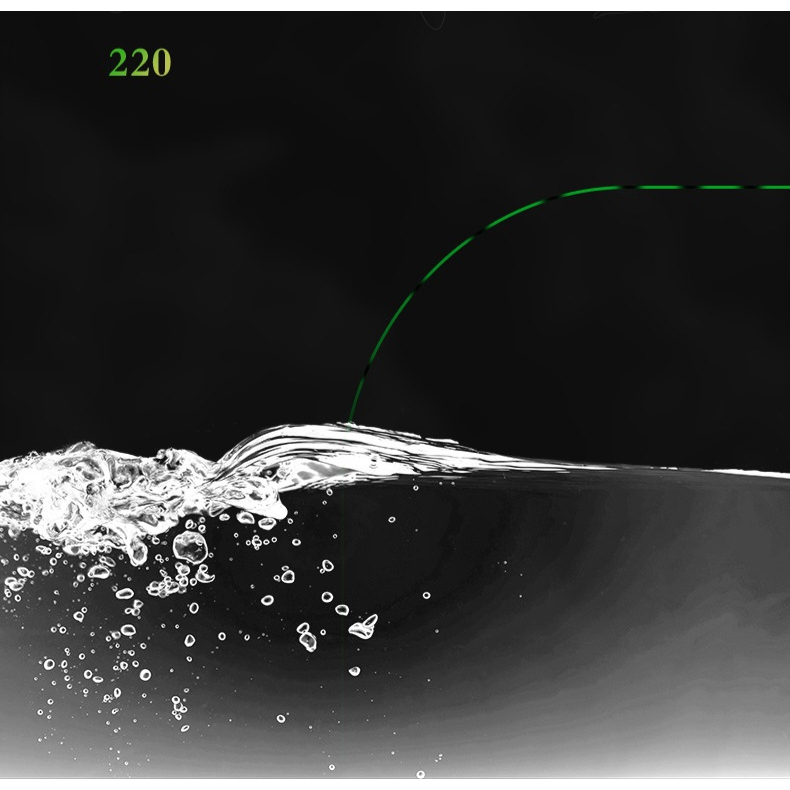 Cước câu cá dây câu cá cước nhật 220m 3D tàng hình siêu bền