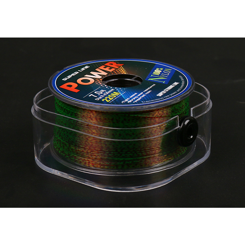 Cước câu cá dây câu cá cước nhật 220m 3D tàng hình siêu bền