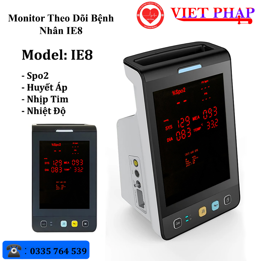 Máy monitor theo dõi bệnh nhân Yonker IE8