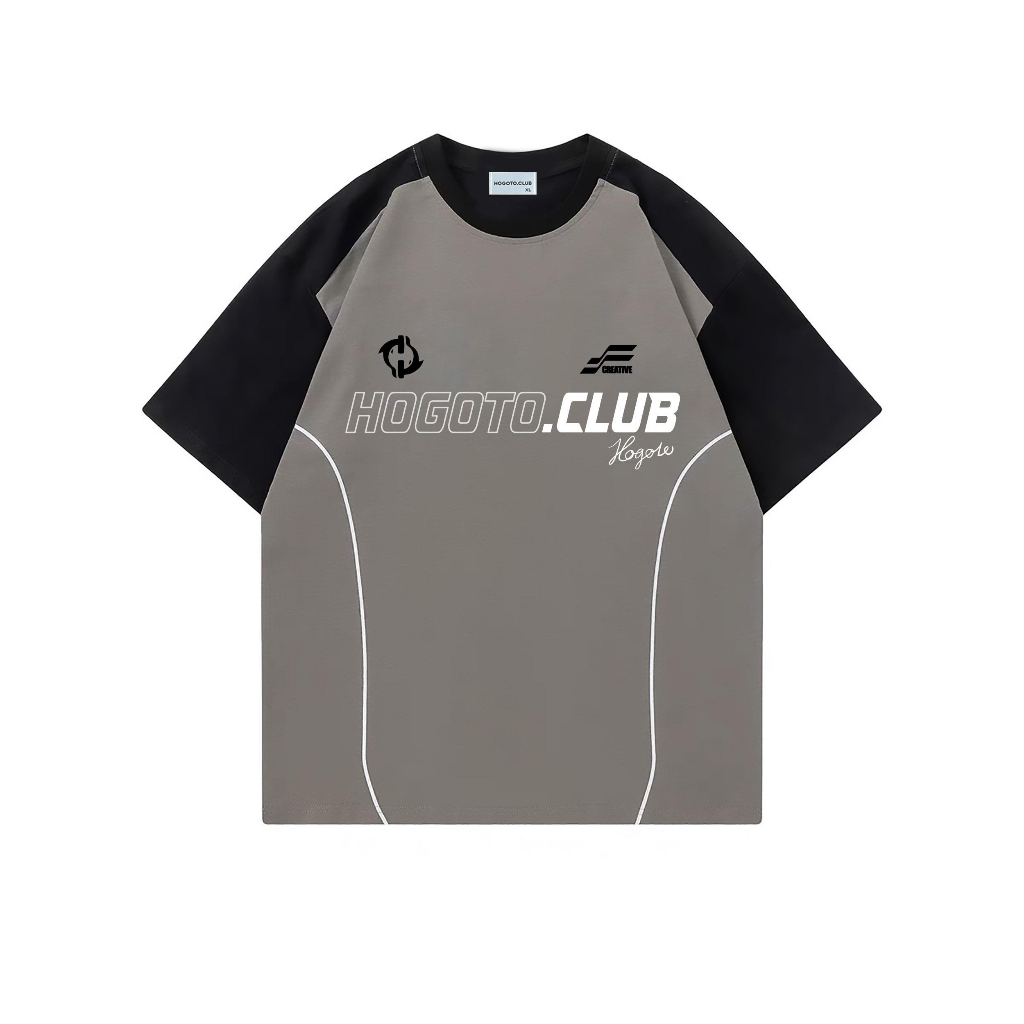 Áo thun RAGLAN PHỐI DÂY LINE - shop Hogotoclub - 100% cotton định lượng 230gsm