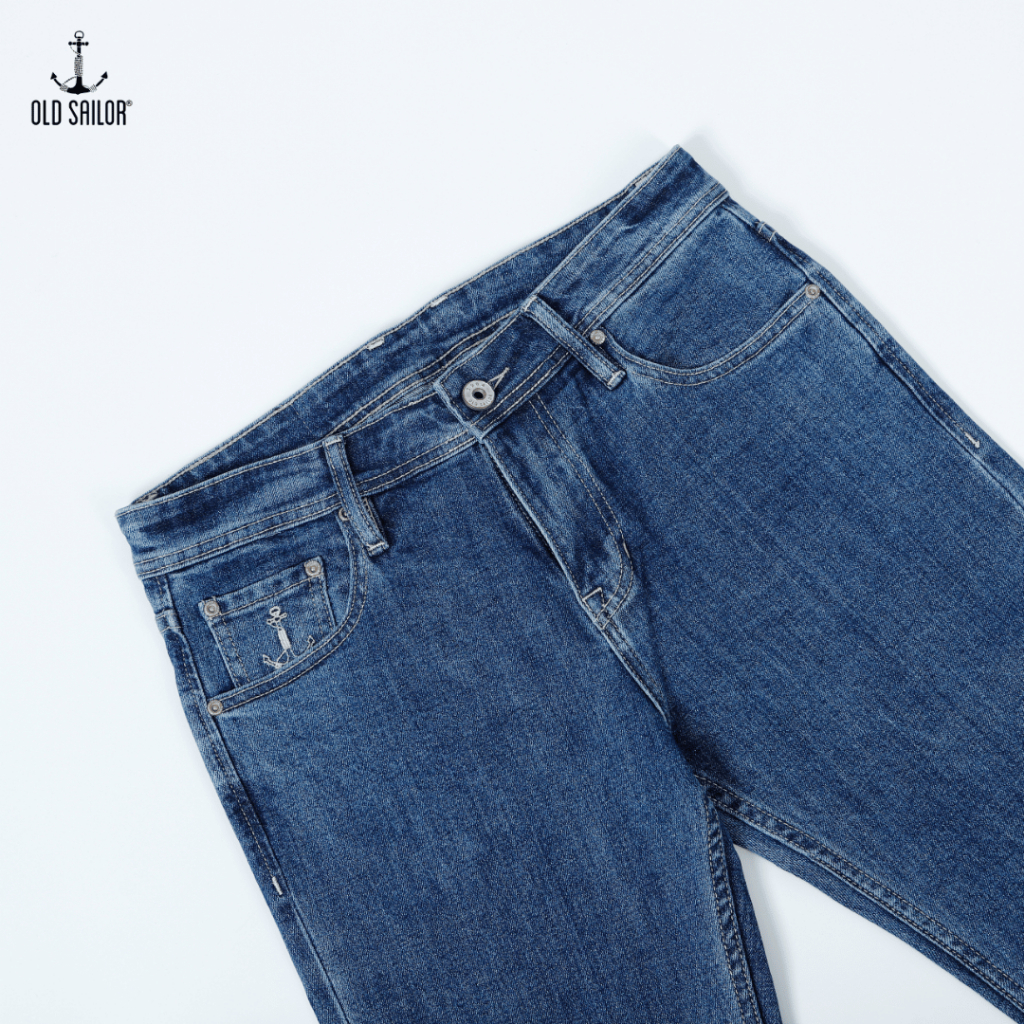 Quần jean nam phom slimfit Old Sailor - OSL SLIM JEANS - Big size upto 42