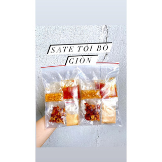 Bánh tráng sate tỏi bò