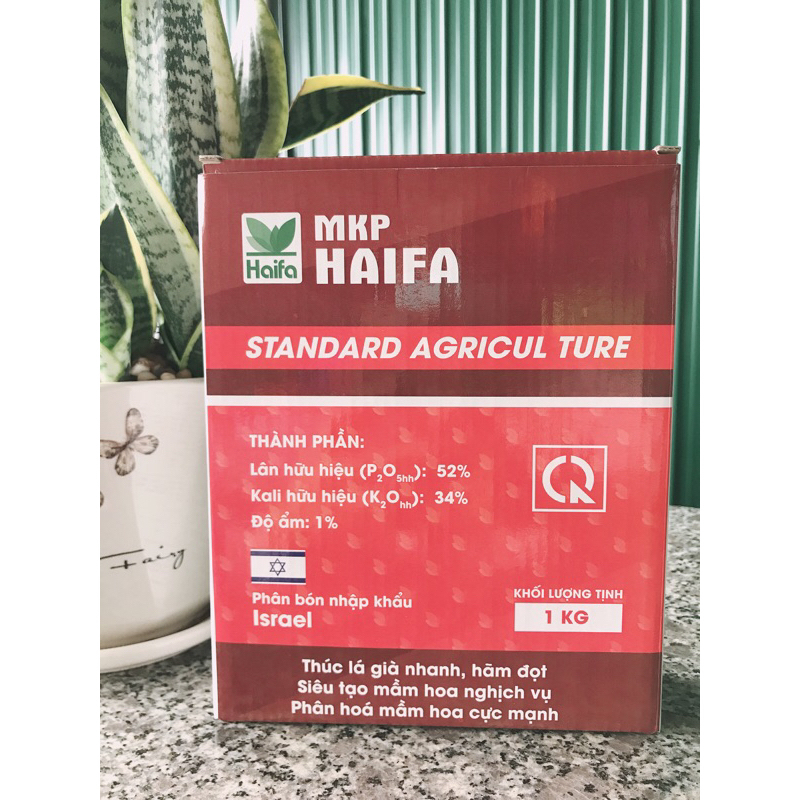 Hộp 1ký MKP Nhập khẩu 100% Từ ISRAEL Dùng Chặn Đọt, thúc lá già nhanh, siêu tạo mầm hoa,...