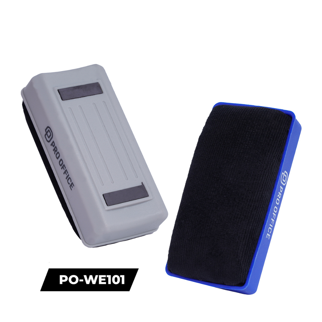 ✅ Dụng Cụ Lau Bảng Cầm Tay PRO OFFICE Làm Bằng Nhựa, Có Nam Châm PO-WE101/102/103 ✅