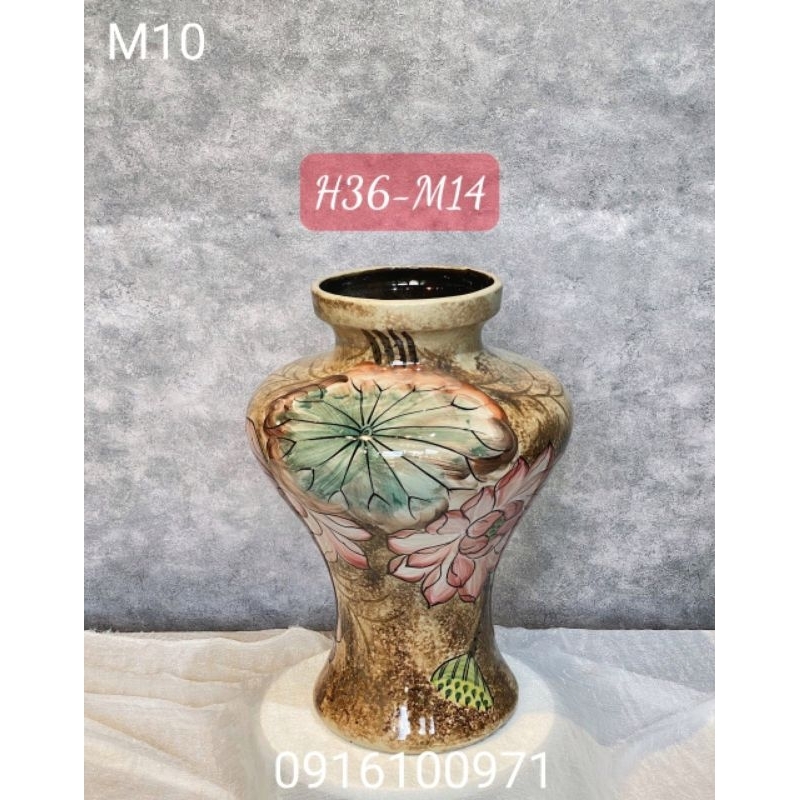 Lọ hoa sứ Bát Tràng cao cấp