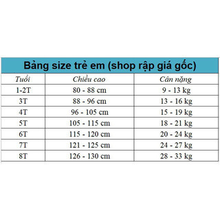 Rập bộ đồ bé gái k2178 (sơ đồ may bằng giấy A0)