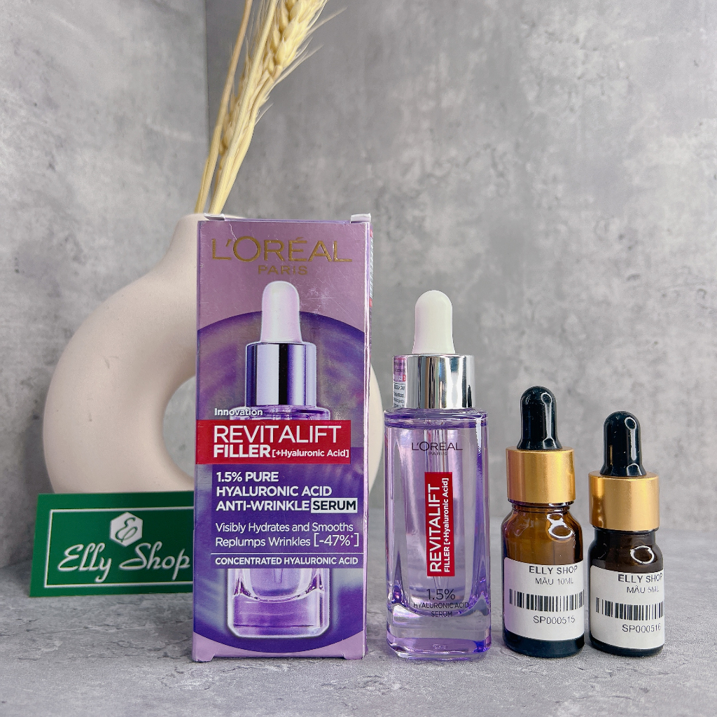 Serum căng bóng - tươi trẻ L'oreal Revitalift Filler 1.5% Hyaluronic Acid 30ml