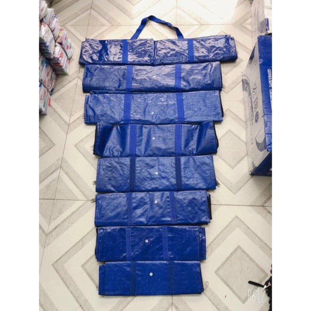 TÚI BẠT ĐỰNG HÀNG HÓA DÂY KÉO MÀU XANH SIZE 0 ĐẾN 8