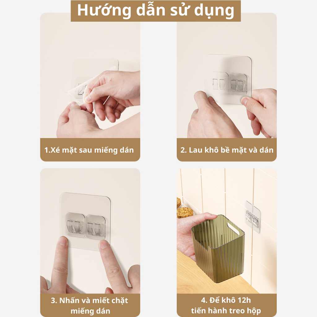 Hộp Đựng Hành Tỏi Hộp Đựng Đồ Tủ Lạnh Kệ Nhà Tắm Dán Tường Giá Treo Nhà Bếp Thông Minh Tiện Dụng Nhựa PET