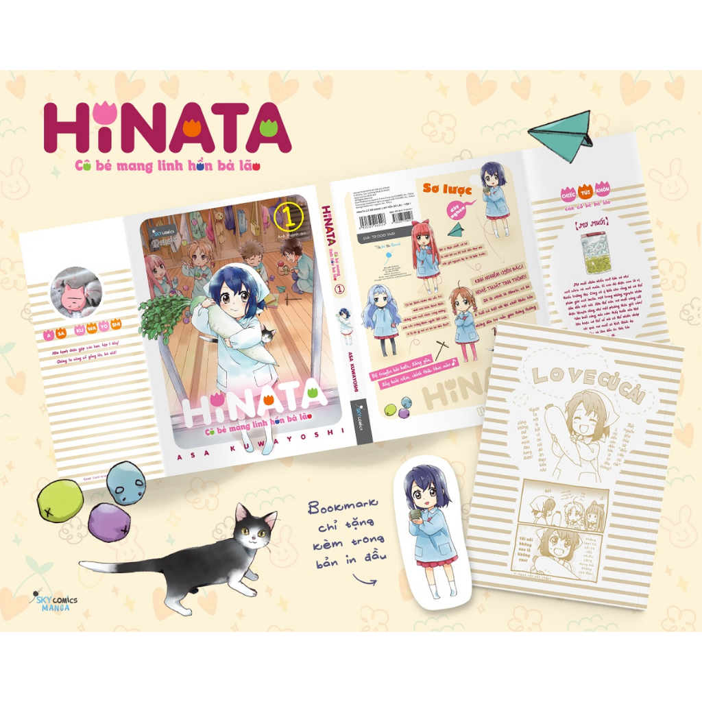 Sách Skybooks - HINATA Cô Bé Mang Linh Hồn Bà Lão