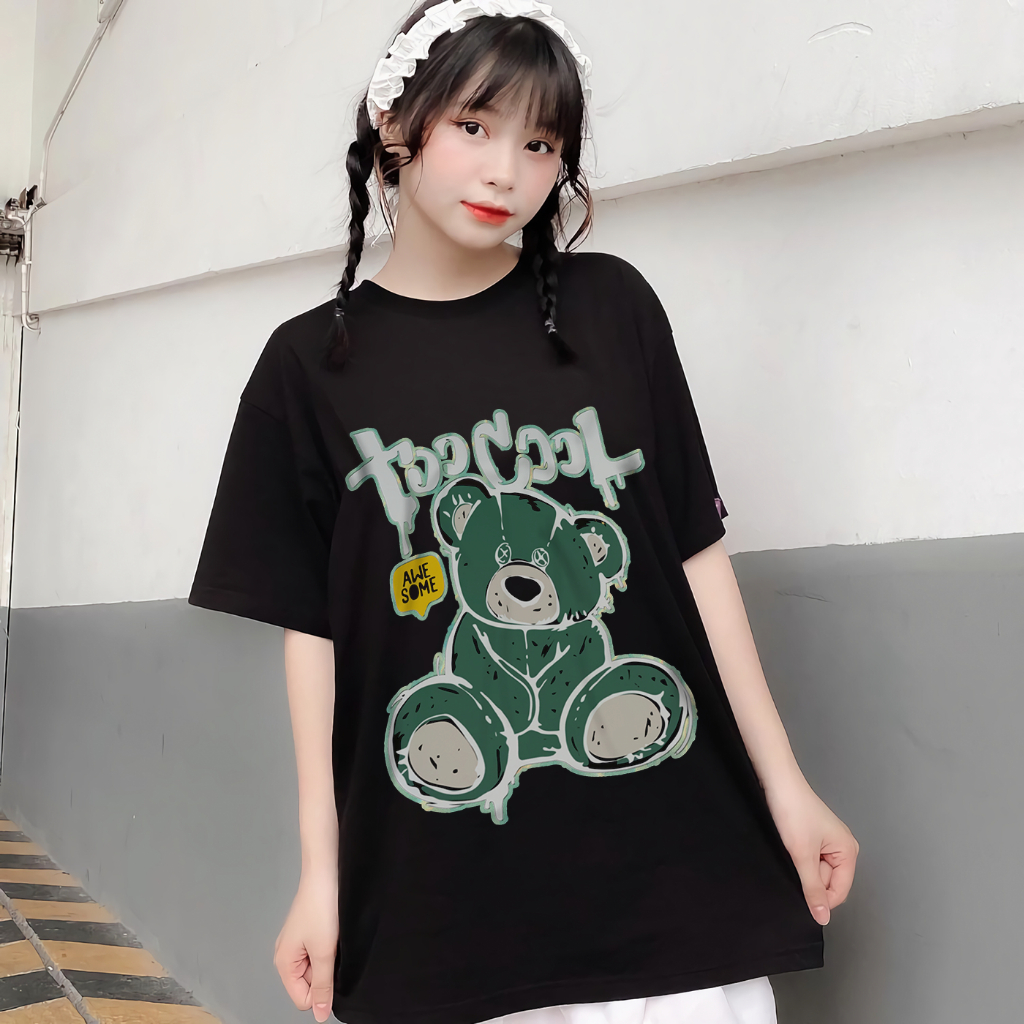Áo thun COOLTEDDY Basic Tee phông nam nữ tay lỡ