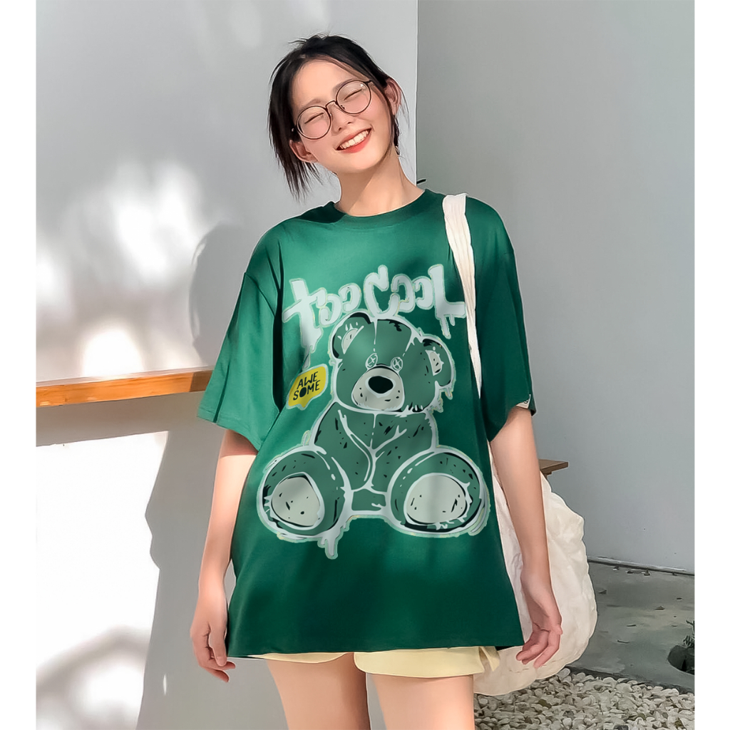 Áo thun COOLTEDDY Basic Tee phông nam nữ tay lỡ