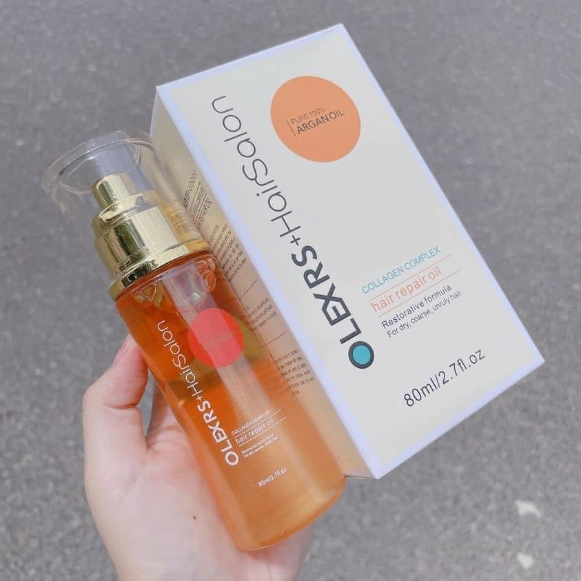 Tinh dầu dưỡng tóc Olexrs Hair Salon Collagen 80ml
