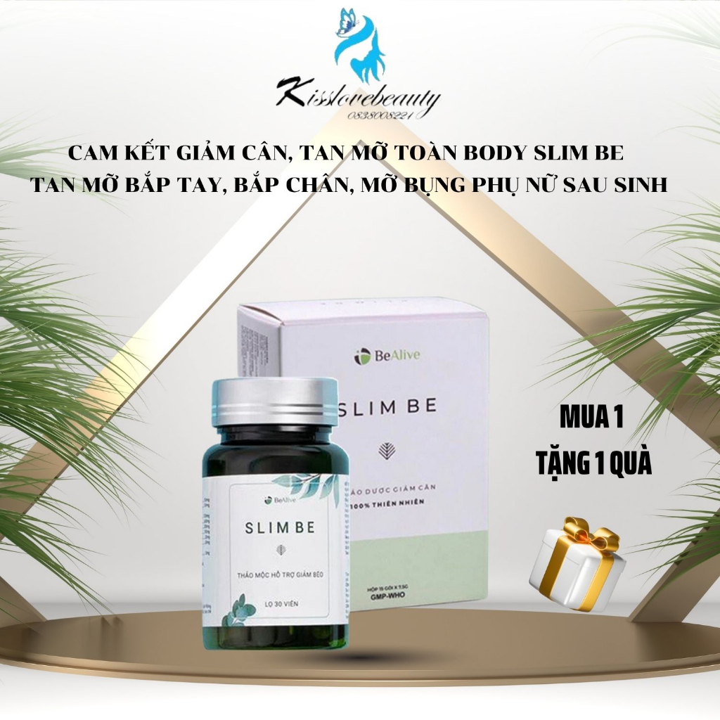 Giảm mỡ bụng Slim Be giảm mỡ bụng đùi bắp tay bắp chân mông tan mỡ body giảm cân cho phụ nữ sau sinh đang cho con bú.
