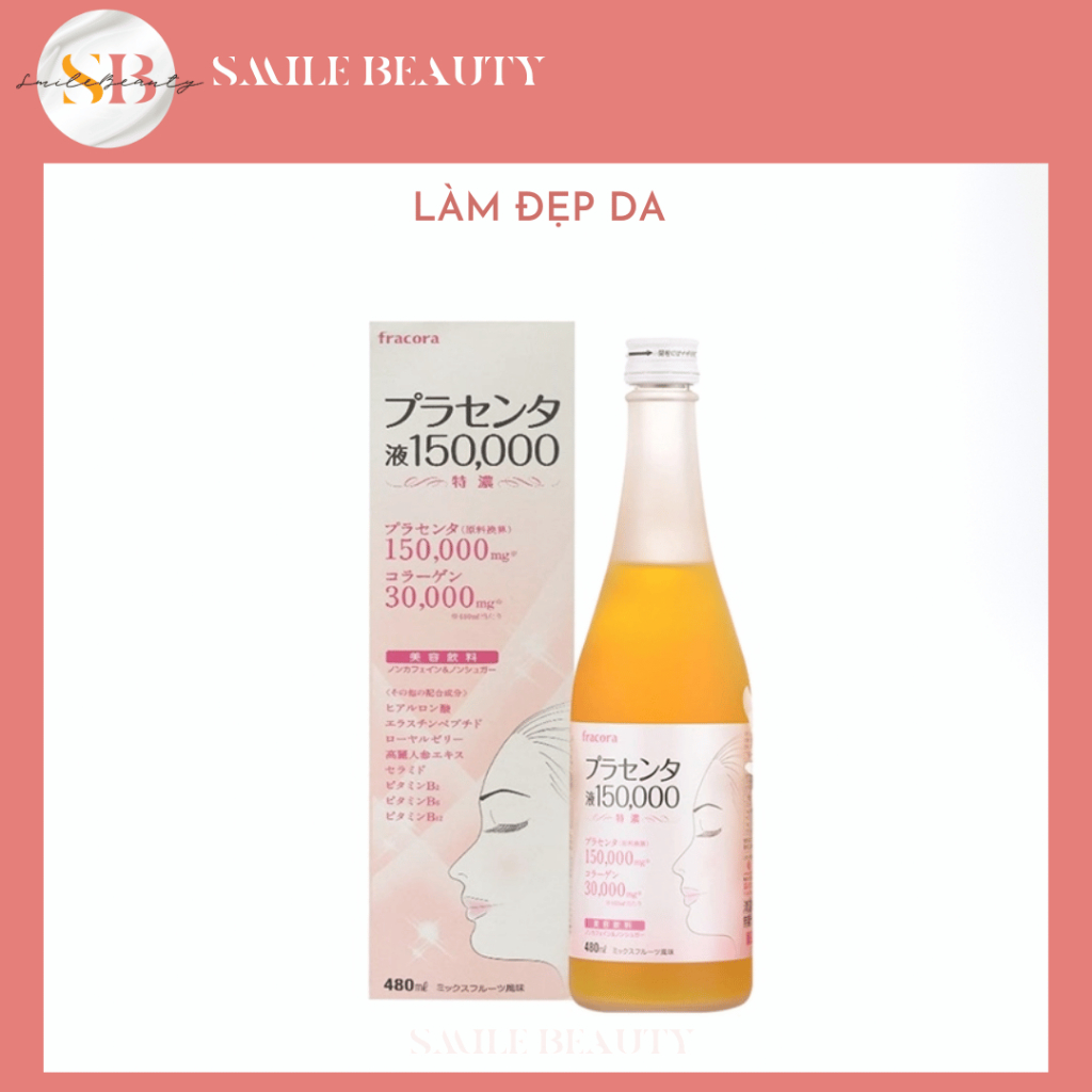 Tinh chất Nhau thai Fracora Placenta 150000mg Nhật