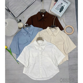 1683136 áo sơ mi croptop