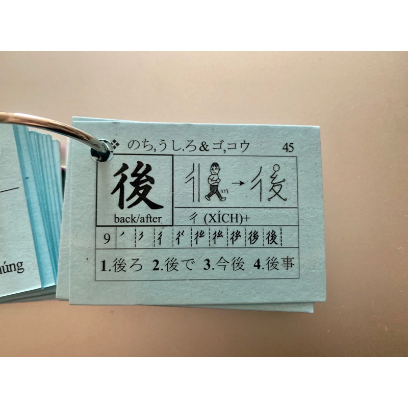 Flashcard Kanji N5 - Thẻ học kanji N5 có ép plastic chống nước