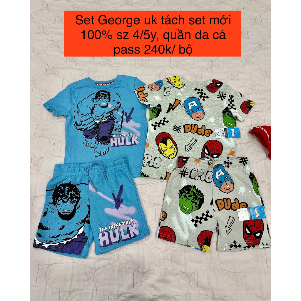 THANH LÝ QUẦN ÁO TRẺ EM ZARA HM GEORGE MỚI 99%