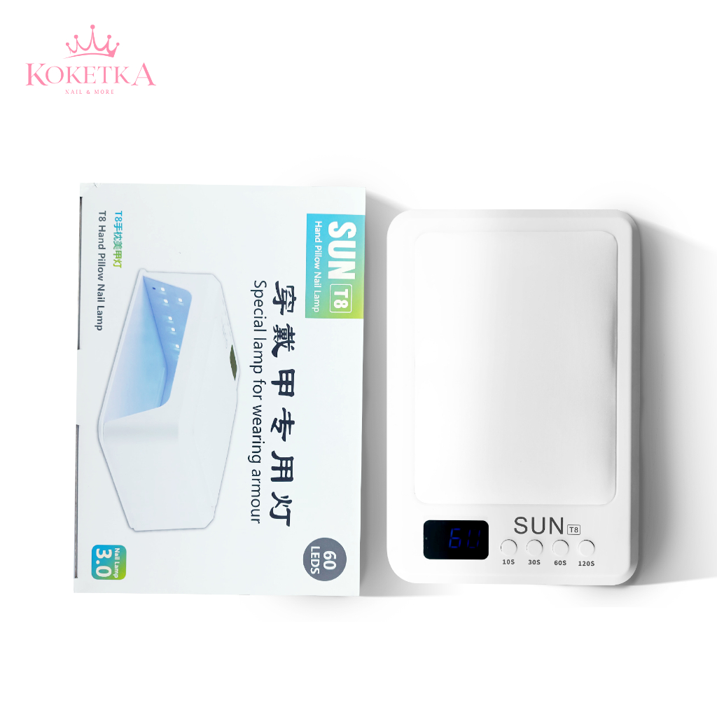 Máy Hơ Gel SUN T8 - 72W/UV gel/LED Hàng Chính Hãng Bảo Hành 6 THÁNG