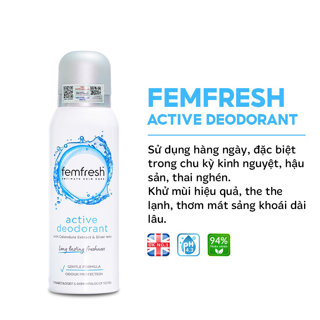 Dung dịch vệ sinh phụ nữ Femfresh Daily Intimate Wash 250ml