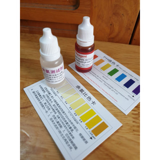 Combo 1 Lọ Test Clo và 1 Lọ Test pH
