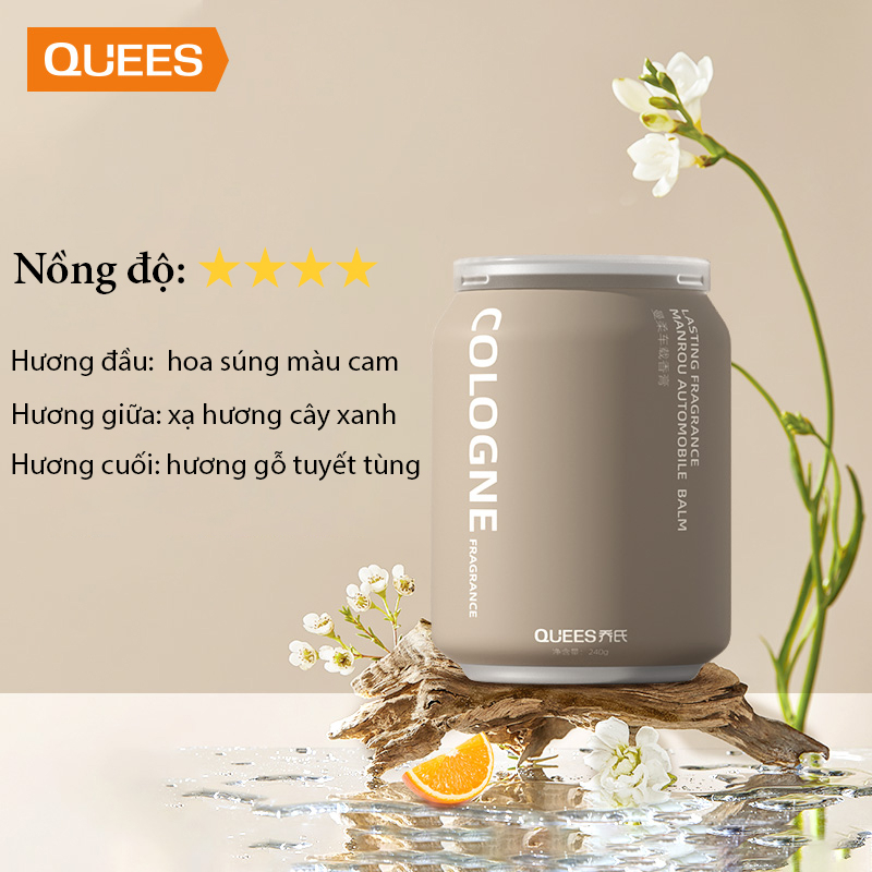 Nước hoa ô tô Joe's khử mùi xe hơi, nước hoa phòng làm việc Sáp thơm Joe's hương thơm tự nhiên cao cấp nhập khẩu