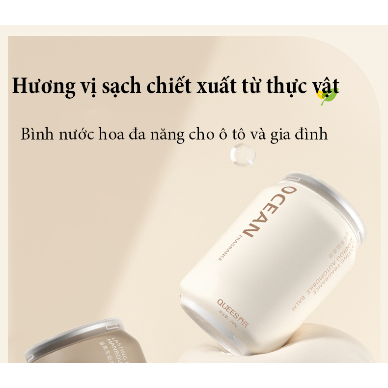 Nước hoa ô tô Joe's khử mùi xe hơi, nước hoa phòng làm việc Sáp thơm Joe's hương thơm tự nhiên cao cấp nhập khẩu