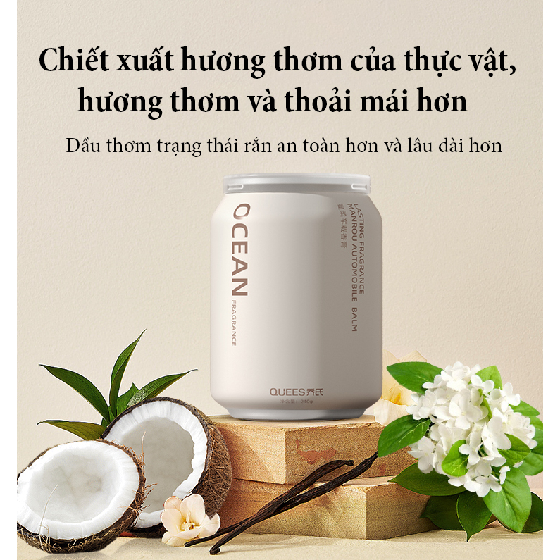 Nước hoa ô tô Joe's khử mùi xe hơi, nước hoa phòng làm việc Sáp thơm Joe's hương thơm tự nhiên cao cấp nhập khẩu