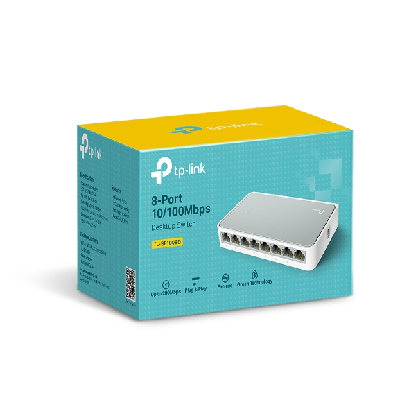 Switch TP-Link TL-SF1008D (8 Port 10/100Mbps )