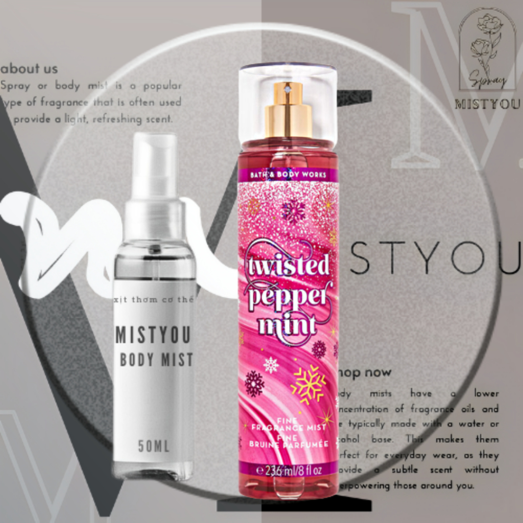 𝐌𝐢𝐬𝐭𝐲𝐨𝐮- 𝐗ị𝐭 𝐭𝐡ơ𝐦 𝐁𝐨𝐝𝐲 𝐌𝐢𝐬𝐭 - 𝐁𝐚𝐭𝐡 𝐀𝐧𝐝 𝐁𝐨𝐝𝐲 𝐖𝐨𝐫𝐤𝐬 𝐓𝐰𝐢𝐬𝐭𝐞𝐝 𝐏𝐞𝐩𝐩𝐞𝐫 𝐌𝐢𝐧𝐭 - 𝐜𝐡í𝐧𝐡 𝐡ã𝐧𝐠