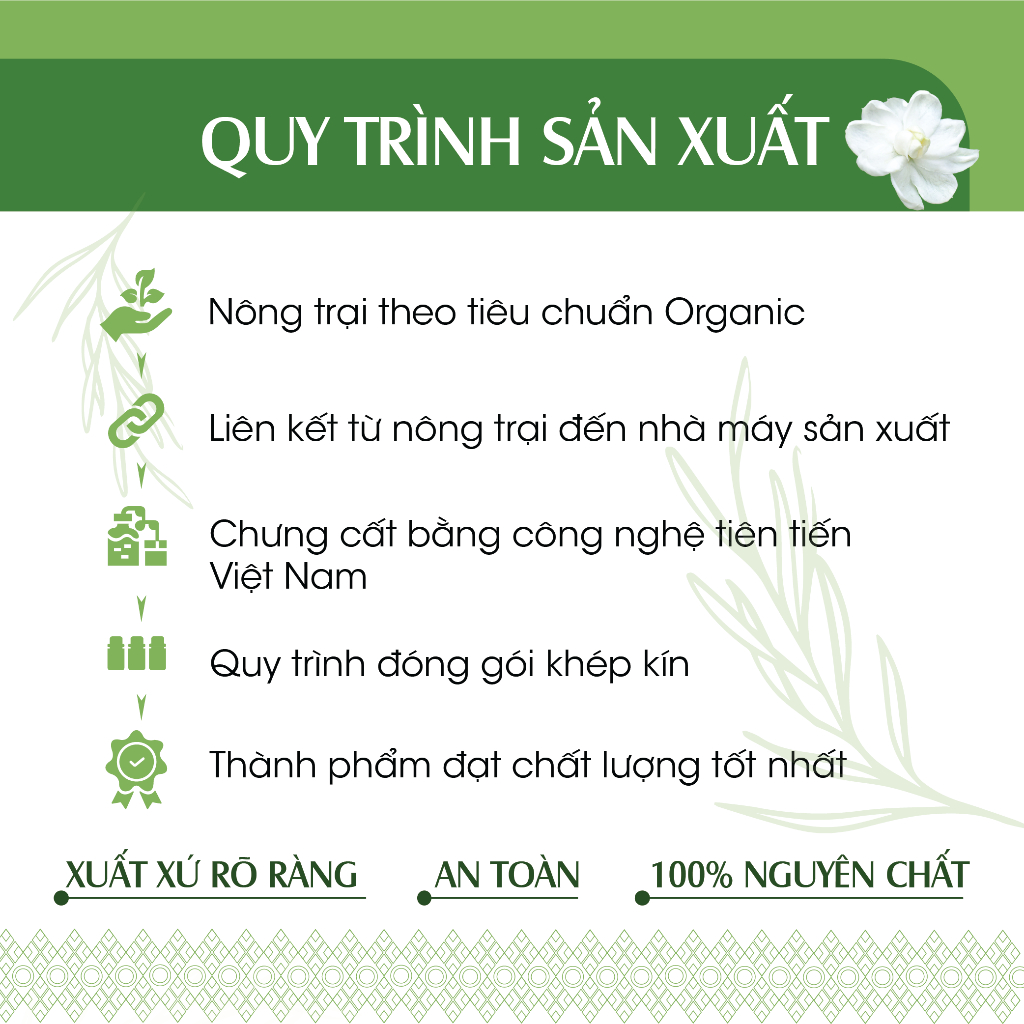 Tinh dầu nguyên chất hoa Nhài 24Care dung tích 10ml/ 50ml/ 100ml/Dạng treo 8ml - Tinh dầu thơm phòng, khử mùi hiệu quả
