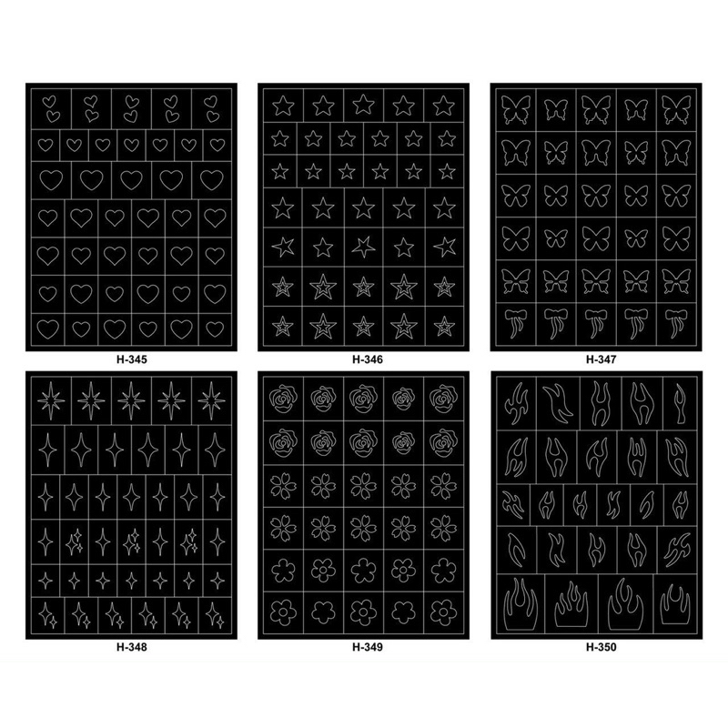 Miếng Sticker tạo kiểu omber .