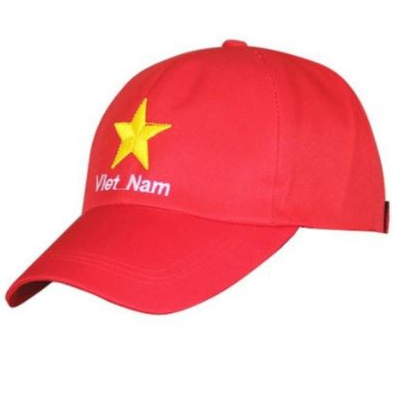 Mũ Lưỡi Trai Cờ Đỏ Sao Vàng. Nón Quốc Kỳ Việt Nam Hàng Cứng Đẹp Đủ Size, Phía Sau Có Nhám Dán