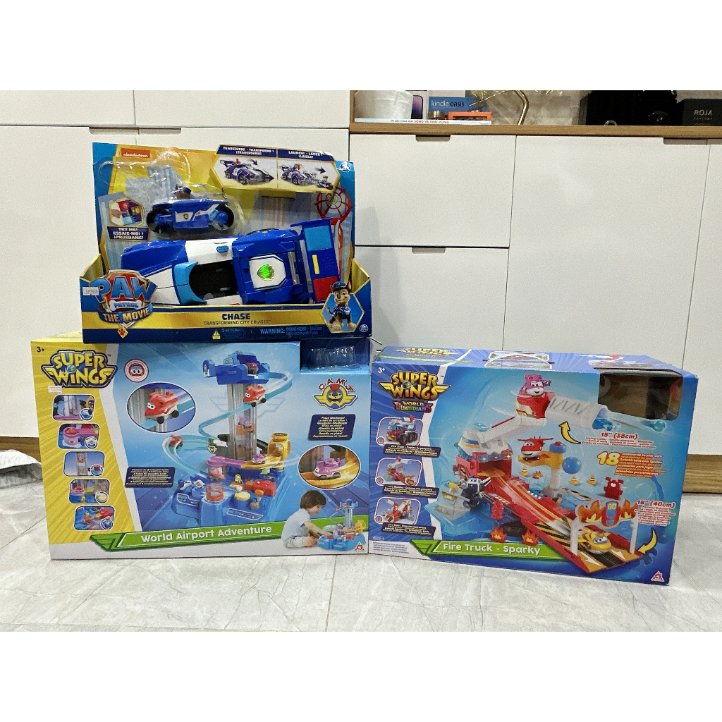 THANH LÝ ĐỒ CHƠI SUPERWINGS, PAW PATROL CHÍNH HÃNG FULLBOX